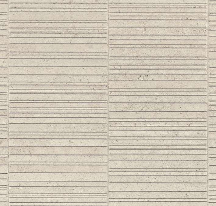 Stripe mosa-river caliza